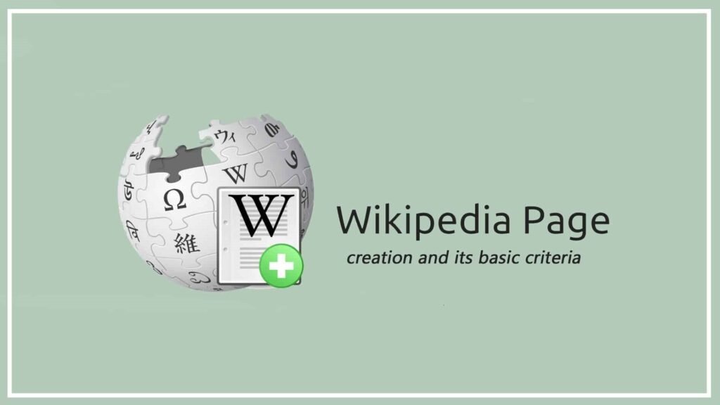 Wikipedia Page Creation Services in India 2024
