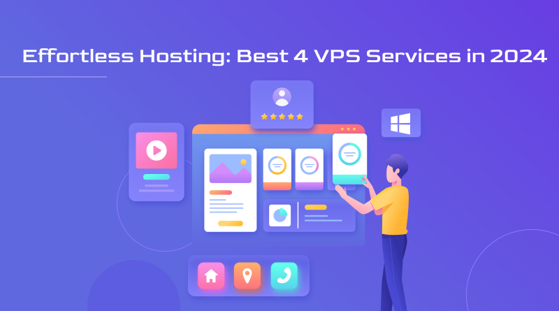 Effortless Hosting: Best 4 VPS Services in 2024